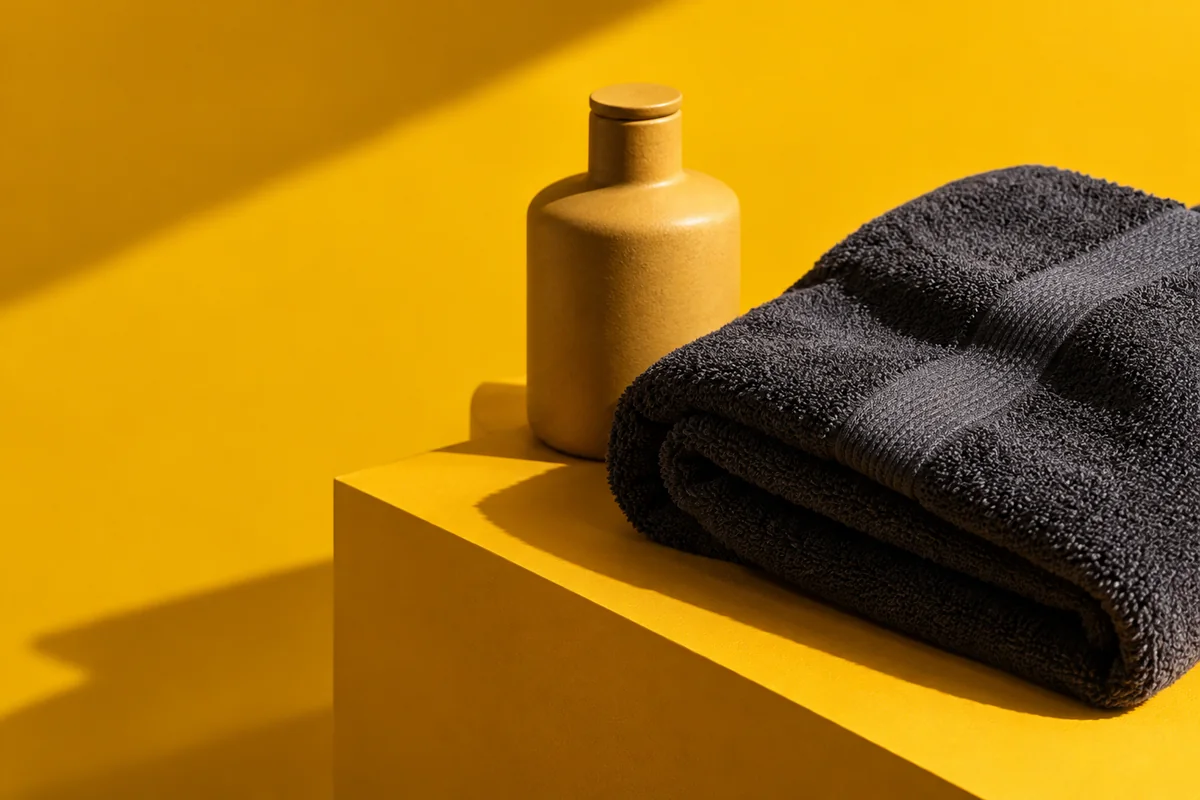 휴담마사지의 색과 분위기를 표현한 브랜드 연출 이미지